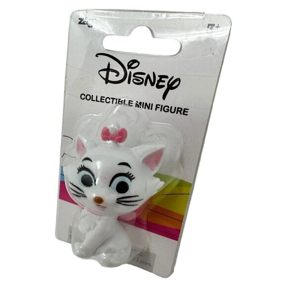 Disney Collectible Mini Figure Marie Aristocats Figurine Cake Topper Toy Gift - Picture 2 of 5